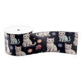 Cute Cats Pattern Grosgrain Lint (Spoel)