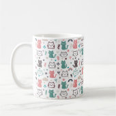 Cute Cats Pattern Koffiemok (Links)