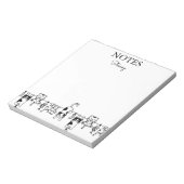 Cute Cats Personalized Notepad Notitieblok (Gedraaid)