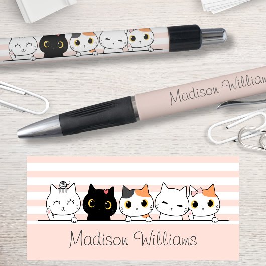 Cute Cats Persoonlijk Pen