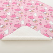 Cute Cats Sherpa Blanket Deken (3/4)
