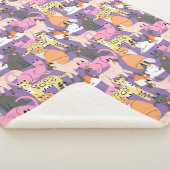 Cute Cats Sherpa Blanket Deken (3/4)