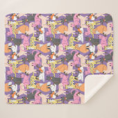 Cute Cats Sherpa Blanket Deken (Voorkant (horizontaal))