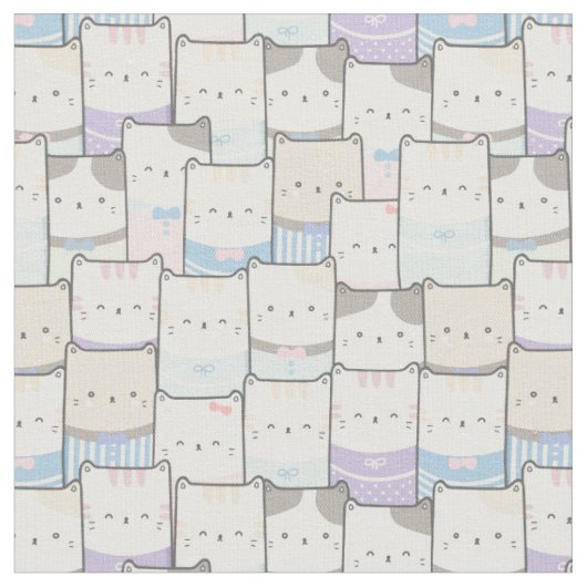 Cute Cats Stof (Close Up)