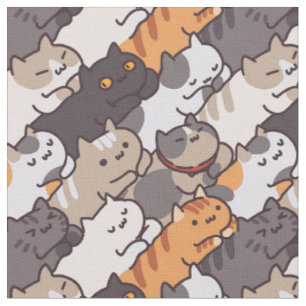 Cute Cats Stof