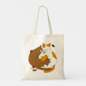 Cute Cats Tote Bag (Achterkant)