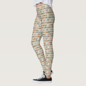 Cute Cats Wearing Glasses Pattern Leggings (Links)