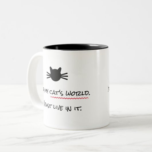 Cute Cat's World Mug (Devant gauche)