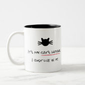 Cute Cat's World Mug (Gauche)