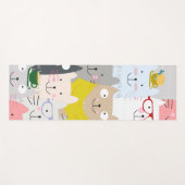 Cute Cats Yogamat (Voorkant (horizontaal))