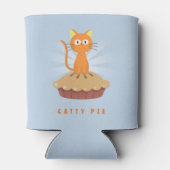 Cute Catty Pie Lover Blikjeskoeler (Achterkant)
