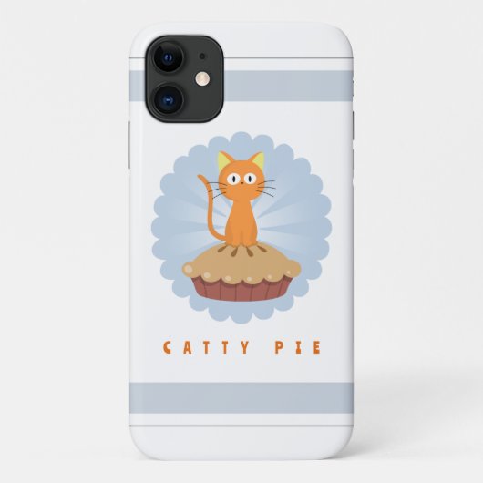 Cute Catty Pie Lover Case-Mate iPhone Case (Achterkant)