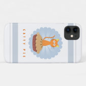 Cute Catty Pie Lover Case-Mate iPhone Case (Achterkant (horizontaal))