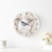 Cute Cavalier King Charles Spaniel Grote Klok (Huis)