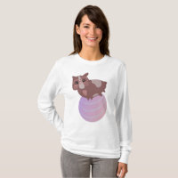 Cute Cavia Fitness Thema Illustratie