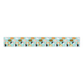 Cute Cavia Patroon Grosgrain Lint (Voorkant)
