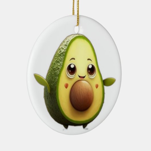 Cute Ceramic Circle Ornament (Rechts)