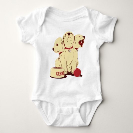 Cute Cerberus Cartoon Romper (Voorkant)