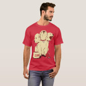 Cute Cerberus Cartoon T-shirt (Voorkant volledig)