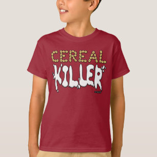 Cute Cereal Killer Halloween Shirt KINDER Costuum