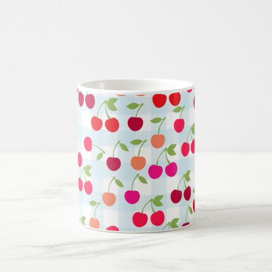 Cute cerise café Mug (Centre)