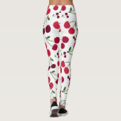 Cute cerise motif Leggings (Dos)