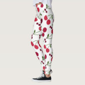 Cute cerise motif Leggings (Gauche)