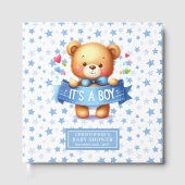 Cute C'est un livre d'invité pour baby shower part (Recto)