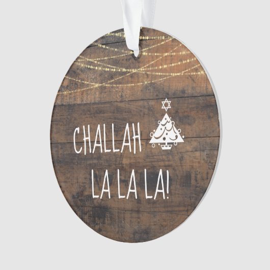 Cute Challah La La La Christmas Hanoukka Tree (devant)