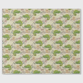 Cute chameleon Hagedis  Cadeaupapier (Vlak)