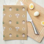 Cute Champagne Motif serviette de cuisine (Quart Plié)