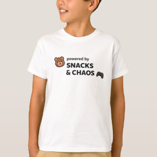 Cute Chaos Grafische T-shirt – Cartoon Beer Achter