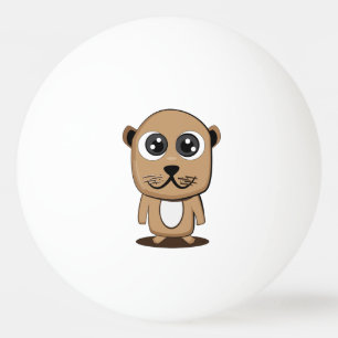 Cute character clipart pingpongballen