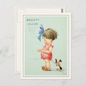 Cute Charles Twelvetrees Briefkaart Illustration (Voorkant / Achterkant)