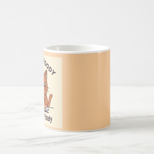 Cute chat design mug (Centre)