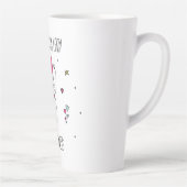 Cute chat Latte Mug (Droite)