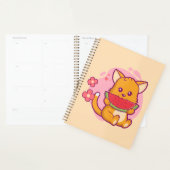 Cute Chat Manger Watermelon | Kawaii (Devant avec enveloppe)