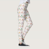 Cute Chat Motif Leggings (Droite)