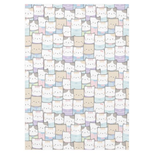 Cute Chat Motif nappe (Devant)