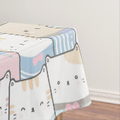 Cute Chat Motif nappe (In Situ)