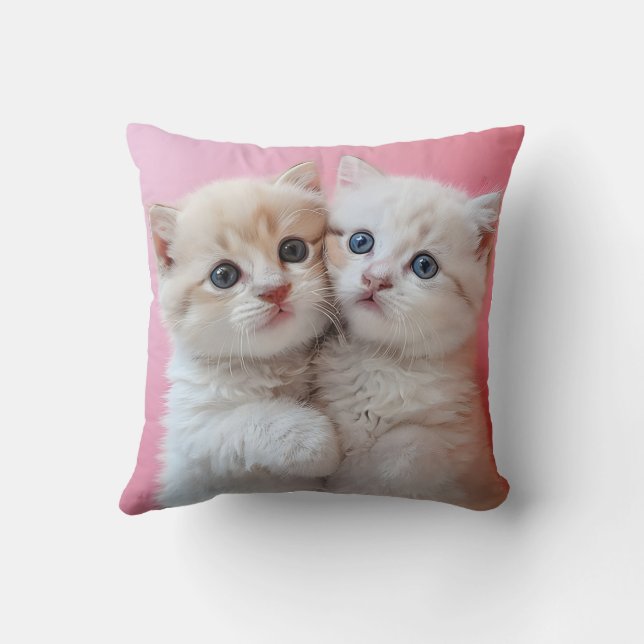 Cute chaton coussin coussin (Verso)