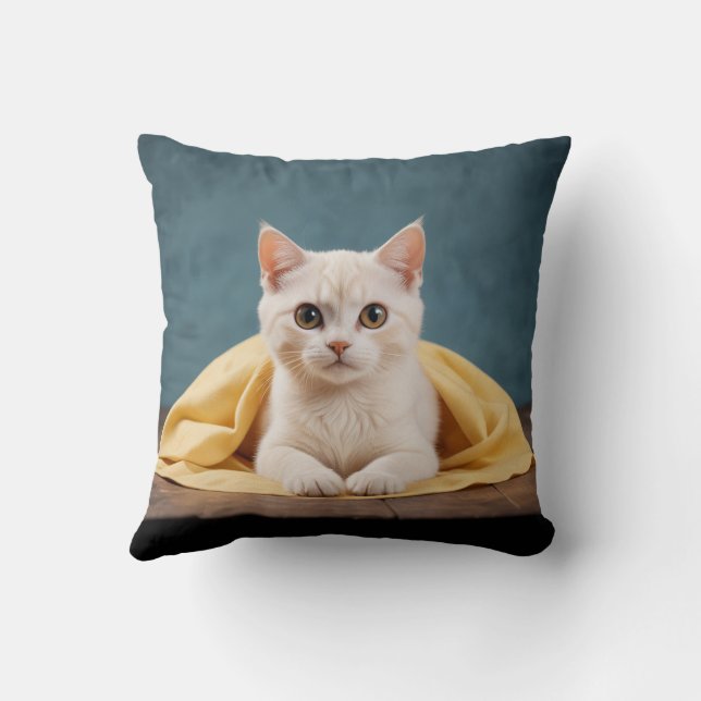 Cute chaton coussin coussin (Verso)