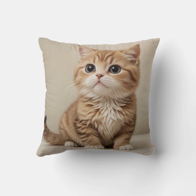 Cute chaton coussin coussin (Verso)