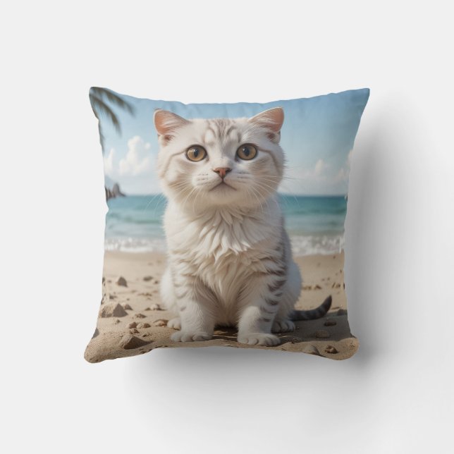 Cute chaton coussin coussin (Verso)