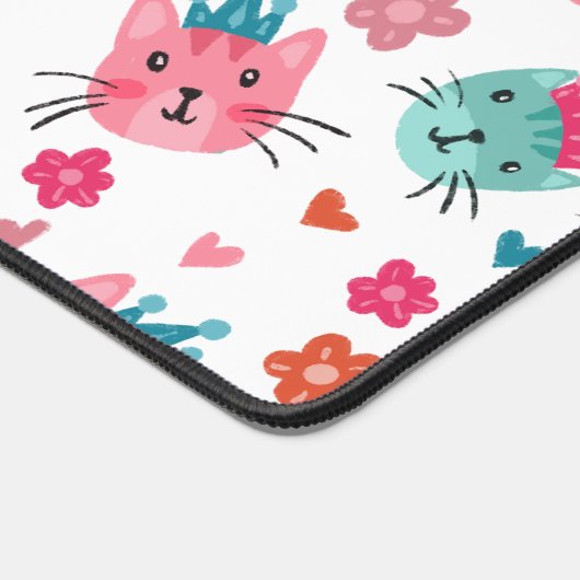 Cute Chats Fleurs Coeurs (Coin)