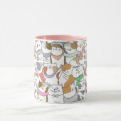 Cute chats Mug (Centre)