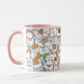 Cute chats Mug (Gauche)