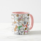 Cute chats Mug (Devant droit)
