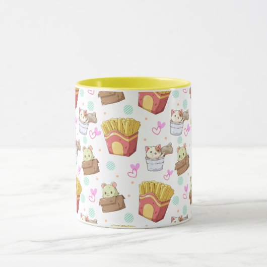 Cute chats Mug (Centre)