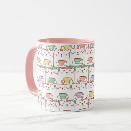 Cute chats Mug (Devant gauche)